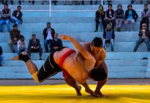 Naga Wrestling: History, Rules & Champions Naga wrestlers compete during the 30th NWA Naga Traditional Wrestling Championship at Kohima Local Ground in Nagaland.