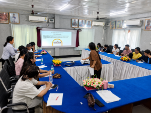 NESPORTS Foundation Game Ready workshop with Arunachal Pencak Silat athletes at Sports Authority of Arunachal Conference Hall ahead of the 14th Senior National Pencak Silat Championship 2026 in Shillong.